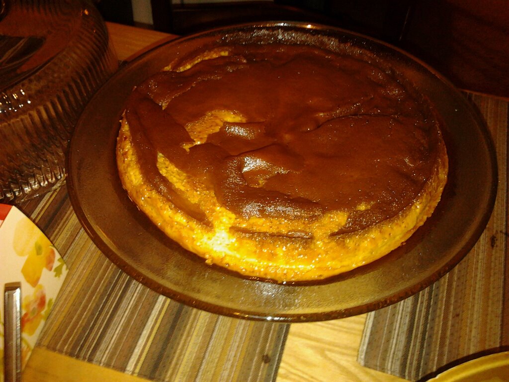 My flan. My flan.