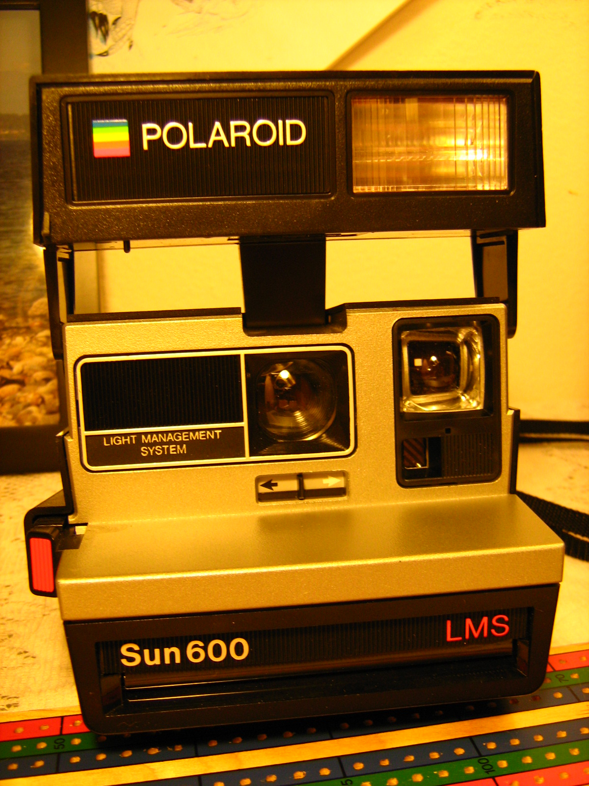 Vintage Polaroid Camera - Sun600 LMS Vintage Polaroid Camera - Sun600 LMS