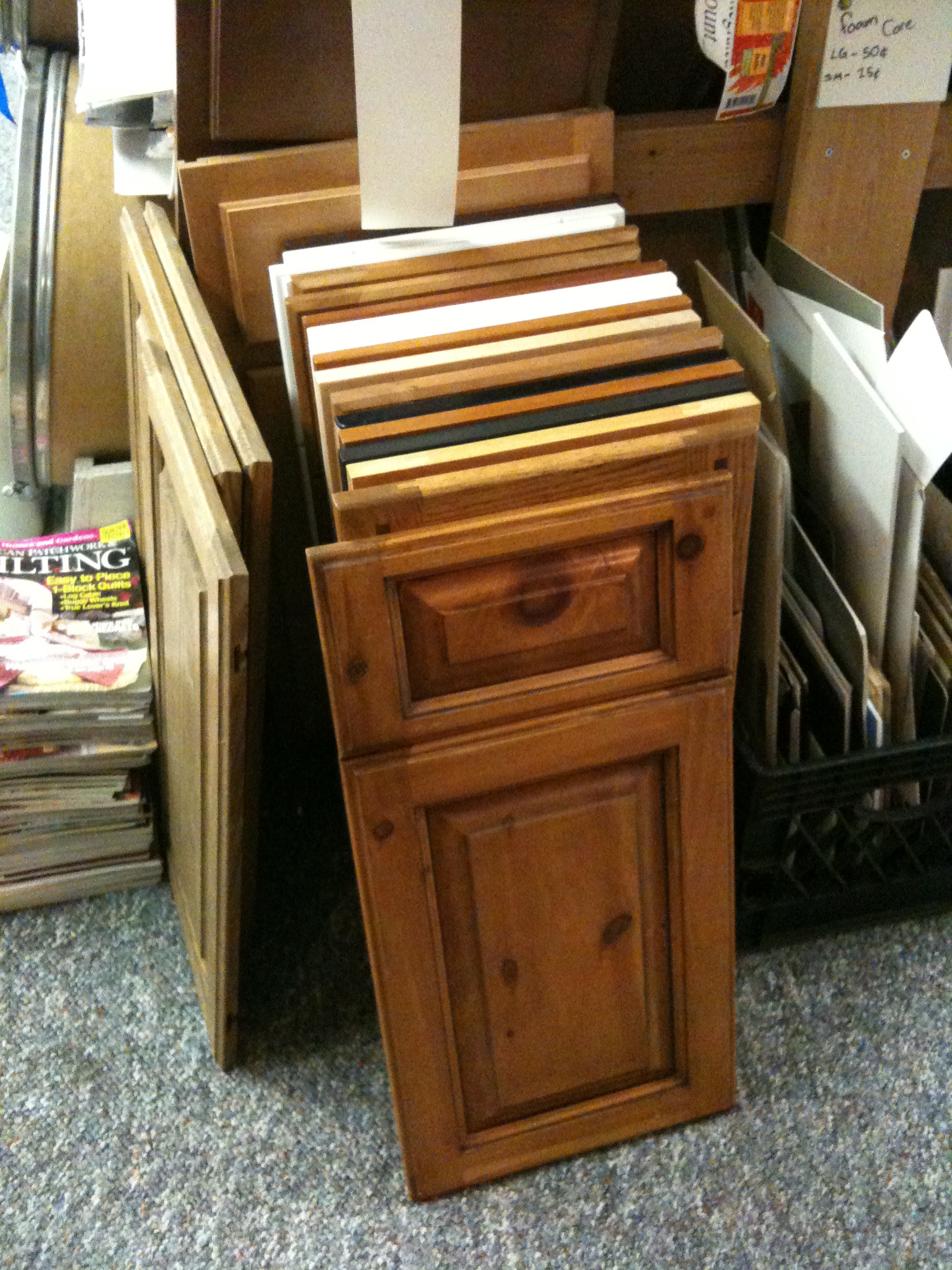 Single cabinet doors. Single cabinet doors.