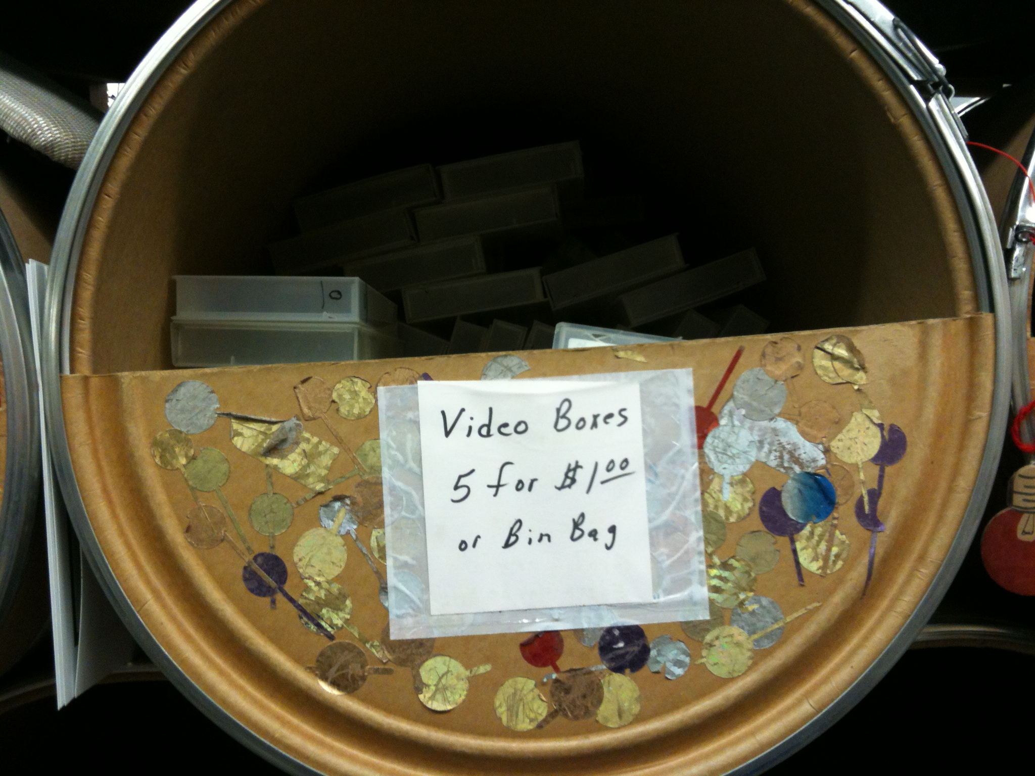 Empty VHS Tape Boxes Empty VHS Tape Boxes